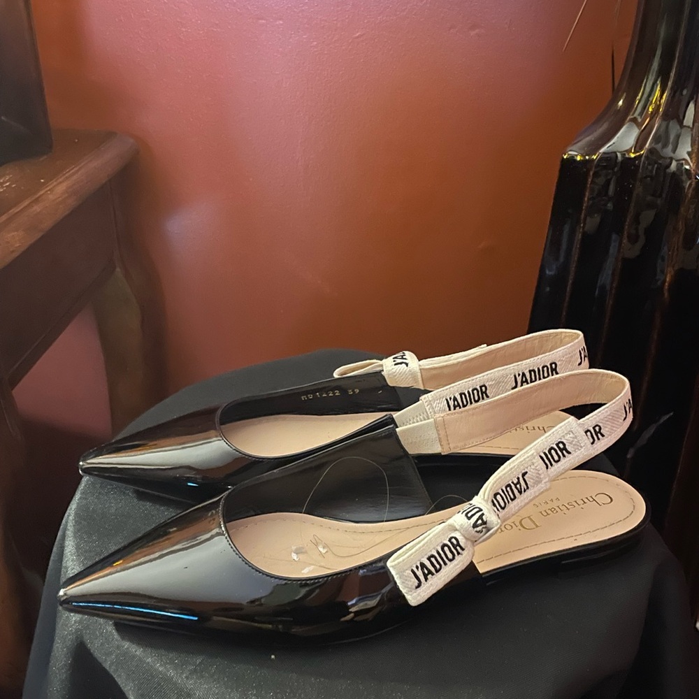J'Adior Slingback Flat 9.